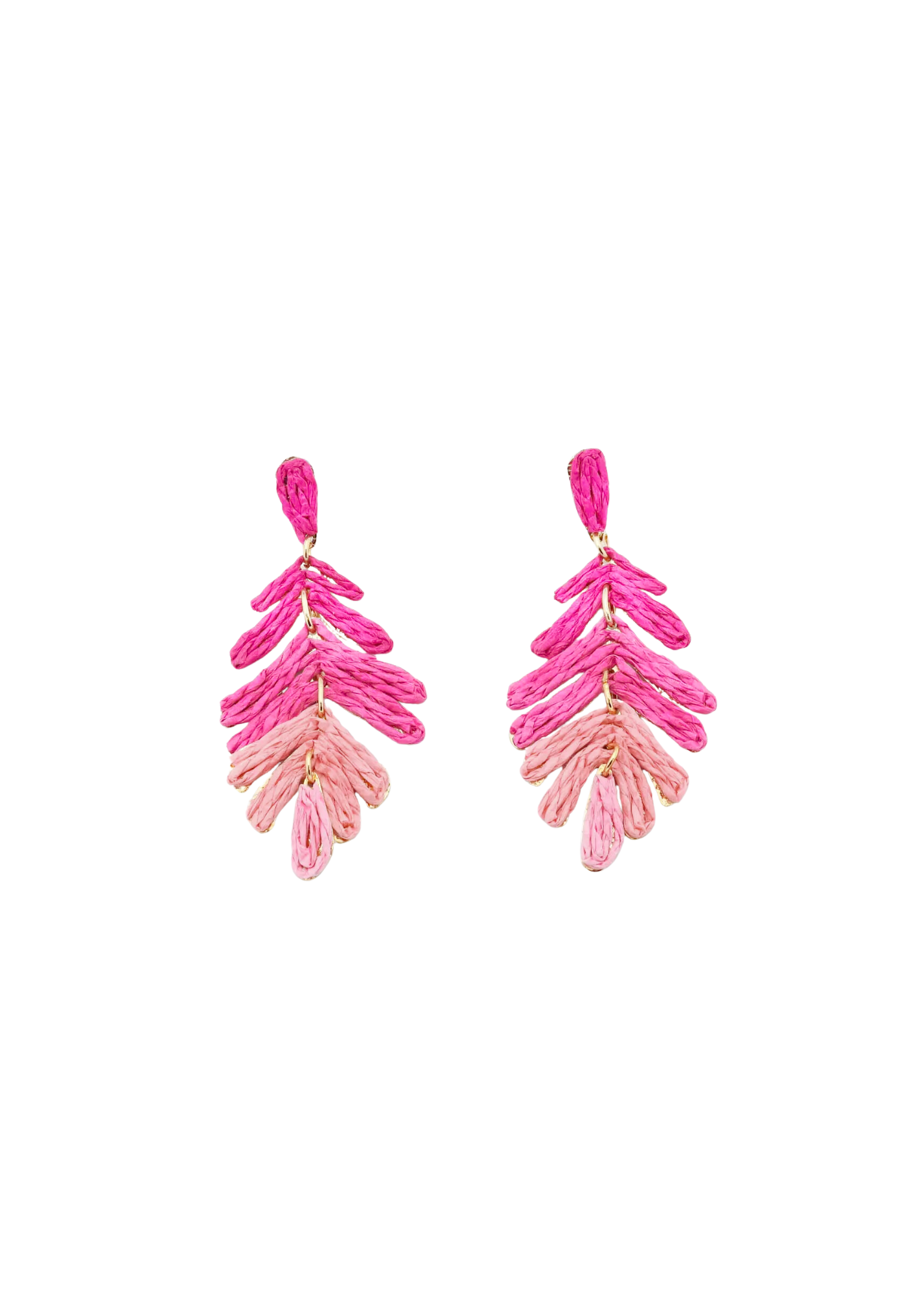 Handmade Coastal Chic Pink Earrings from The Jaipur, capturing summertime essence and feminine grace. Crafted with high-quality materials and attention to detail for an elegant and sophisticated look